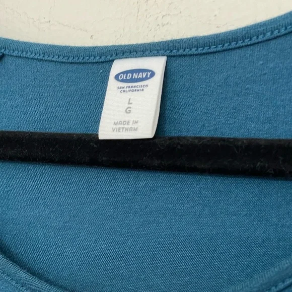 Old Navy Bundle Of 2 Jersey Knit Dresses ~ Teal & Coral ~ Women’s Size Large - Picture 4 of 16